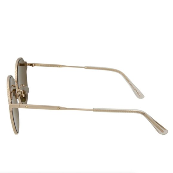 Bottega Veneta Women\'s Rose Gold Metal Sunglasses! main image 4